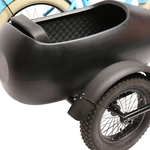 Vélo électrique de <span class=keywords><strong>plage</strong></span> TXED 26 pouces, classique et tendance, 48V/500W, grand phare, 7 vitesses, pneus larges, side-car (en option) - Product Image 3