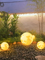 Lampe de lune décorative pour chambre à coucher lustres de salon lampes de table à manger de restaurant lampes solaires d'aménagement paysager de jardin