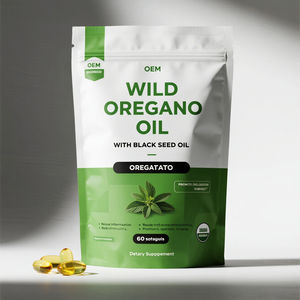 ओम/गंध उन्नत उच्च शक्ति सूत्र-400mg oregano तेल 400 मिलीग्राम काला बीज तेल 200% डीवी विटामिन ई - Product Image 1