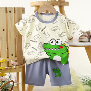 Trẻ em của ngắn tay phù hợp với bé trai mùa hè cotton T-Shirt quần áo trẻ em cô gái trẻ sơ sinh Quần Áo bán buôn - Product Image 6