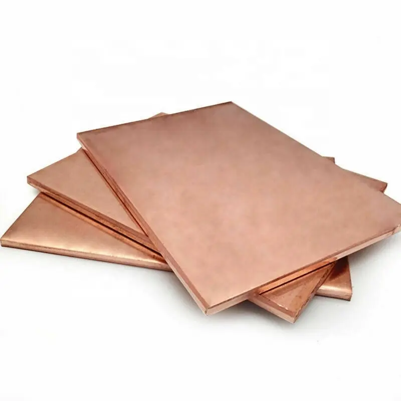 Popular Product C11000 Pure Copper Sheet Or Brass Copper Plate Sheet Gold Color Sheet Plate Copper