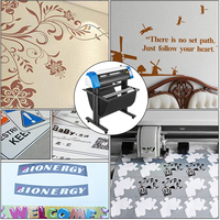 Plotter de corte de vinilo de contorno semiautomático de 34 pulgadas Serie de plotters láser