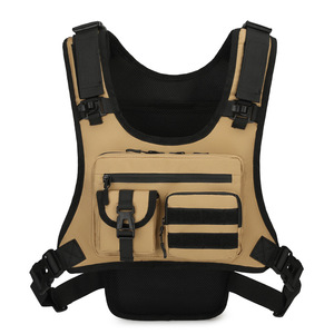 Outdoor Tactical Chest Bag, Men's Running and Cycling Men's Chest Bag, Large-capacity Multi-pocket Vest Backpack - Product Image 3