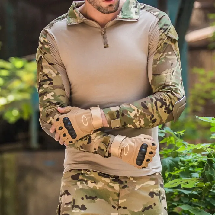 SONICE 남자의 하이 퀄리티 G3 위장 전술 유니폼 방수 통기성 개구리 세트 전투 셔츠 바지 개인 방어
