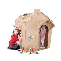 Meubles en carton de conception personnalisée Maison de papier en carton pour enfants