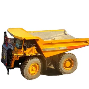 Maquinaria de minería de 45 toneladas, camión de basura articulado de alta eficiencia SRT45