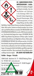 Kit de nettoyage et d'imprégnation des toits convertibles en deux parties, ensemble complet pour toits souples - Product Image 6