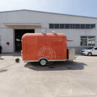 Nouvelle Camionnette de Restauration Mobile pour Hot-dogs, Café et Glaces, Entièrement Équipée avec Cuisine Complète
