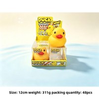 Jouet Squishy Géant Monstre à Tentacules, Pingouin Mignon, Canard, Jouet Anti-Stress à Remontée Lente et Lourd, Pince de Crabe Réaliste, Cuisse de Poulet à Presser