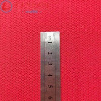 Tissu jacquard tricoté extensible respirant teint 270 GSM pour doublure de vêtements, chaussures, textile de maison et oreillers