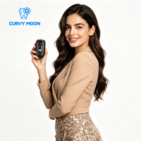 CURVY MOON Factory Ponceuse électrique rechargeable pour pieds, éliminateur de callosités et peaux mortes, outil de pédicure pour usage domestique