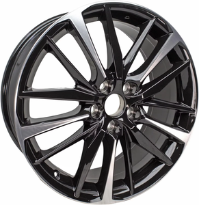 Nouvelles jantes en alliage d'aluminium de 19 pouces à 5 trous 5x114.3, multi-rayons, noires, 8J ET40/45 pour Toyota Camry - Product Image 5