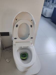 Nouvelle toilette intelligente en céramique, siège chauffant, cuvette ronde, fixation au sol, réservoir encastré, pour usage domestique et hôtelier, sélection en gros - Product Image 3