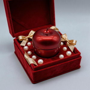 Contenitore in Metallo a Forma Natalizia per Collane, Ciglia, Cioccolatini, Gioielli - Scatola Regalo Personalizzata - Product Image 3