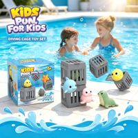 Jouets de plongée sous-marine personnalisables Jinying, jouets de bain en plastique, animaux de sauvetage de la mer, jeu d'entraînement à la natation pour enfants en piscine
