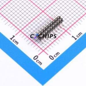 HX PZ1.0-2x10P TP-D Pin Header SMD,P=1mm Connector ( Pin Structure: 2x10P )( Pitch: 1mm )( Row Spacing: 1mm ) - Product Image 1