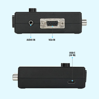 Convertisseur VGA vers YPBPR RGBS Bitfunx, SCART vers YPBPR YCBCR pour consoles de jeux rétro PS2 Nintendo 64 PS1 Dreamcast