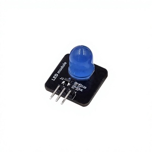 Module LED 10 mm, capteur de lumière LED, voyant LED rouge, jaune, bleu, vert, blanc, bloc électronique - Product Image 1