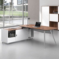 Mobilier de bureau de haute qualité, ensemble de Table de gestion moderne, avec meubles et chaise