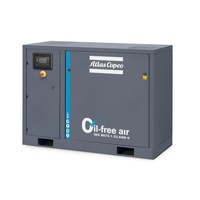 Compresseur sans huile Atlas Copco SF2+ SF4+ SF6+ SF8+ 2.2KW 3.7KW 5.5KW 7.5HP 50HZ Compresseur d'air à vis scroll sans huile