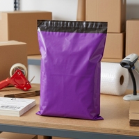Sacs d'expédition personnalisés en polyéthylène (LDPE) résistants aux déchirures, auto-adhésifs, pour chaussettes, avec logo