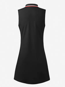 Schnellt rockn ender Tennis rock Zweiteiliges Set Polo Collar Golf Jumps uit für Frauen Sport Fitness Custom Solid Color Kleid und Short Set - Product Image 6