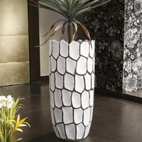 Vases hauts pour la décoration intérieure, vase de sol pour la décoration intérieure, vase à fleurs, vase de sol