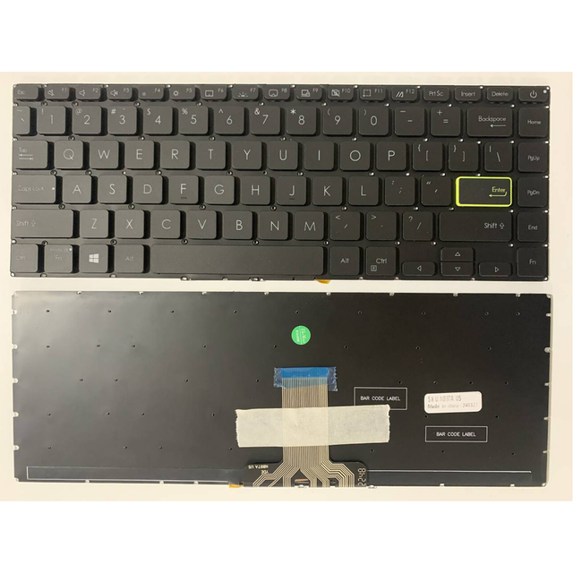 Keyboard Replacement Parts for ASUS VivoBook S14 S433EA S433EQ S433FA S433FL S433JQ X421