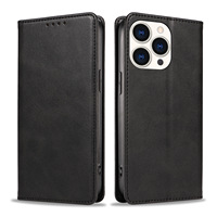 Étui portefeuille en cuir PU à fermeture magnétique anti-chute pour iPhone 18 17 16 15 14 13 12 11 Pro Max – Vente Flash