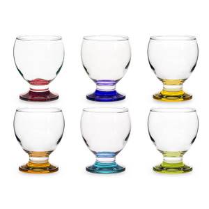 ENSEMBLE DE 6 VERRES À EAU SPARK LINE EN VERRE TRANSPARENT 25CL - Product Image 1