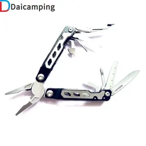 Daicamping Multitools DL08 çok kablo kesici kelepçe açık EDC paslanmaz çok fonksiyonlu katlanır bıçak el aletleri setleri pense