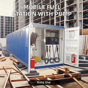 Station-service mobile de contaceur de station-service directement fournie par l'usine avec pompe - Product Image 2