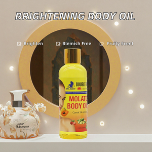 Huile pour le corps éclaircissante à l'extrait de papaye et de carotte naturelle de qualité supérieure, huile essentielle pure - Product Image 2