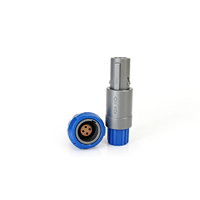 Compatible avec la série de prises fixes PAG 1P, 2-14 broches, connexion médicale PC, auto-bloquante, 10A, IP50