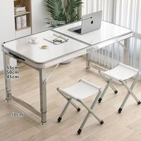 Ensemble table et chaises pliantes de camping en gros – Mobilier d'extérieur portable pour pique-nique, camping en voiture, camping-car, voyages et événements extérieurs