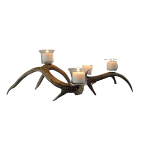 Hot Selling Table Top Decoration Aluminum <b>Candle</b> <b>Stand</b> With 4 <b>Candle</b> Rough Nickel Silver Color New Style <b>Candle</b> Holder Handmade - Product Image 6