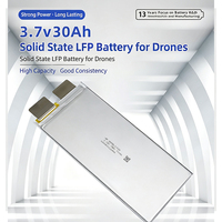Batterie Li-polymère Ternaire à État Solide Neuve 3.7V 30Ah pour Drone de Protection des Cultures et Modèles d'Avions – Cellule de Batterie au Lithium en Sachet