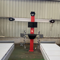 Máquina de Alineación de Ruedas de Alta Precisión, Portátil, 3D, con Cámara, Juego Completo