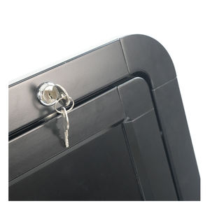 Table de pique-nique extérieure de camping-car de <span class=keywords><strong>caravane</strong></span> noire super forte pour manger et cuisiner avec une capacité de chargement durable - Product Image 2