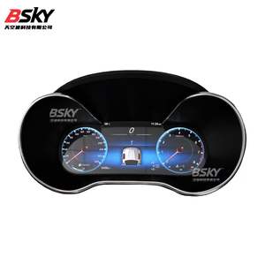 Convient aux anciens modèles de Mercedes Benz pour remplacer par des nouveaux modèles - Affichage de la température de l'huile - Panneau d'instruments LCD - W205 C180 C200 C250 - Product Image 5