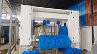 Machine de lavage de voitures professionnelle à conception améliorée avec système de contrôle PLC à distance et sécheur d'air pour station de lavage automobile
