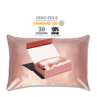 Taie d'oreiller en satin de soie 100 % personnalisée de luxe avec fermeture éclair pour les soins des cheveux et de la peau, usage domestique, commandes en gros