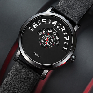 YAZOLE – montre-bracelet à Quartz pour hommes, cadran rotatif, mode de <span class=keywords><strong>luxe</strong></span>, Style rotatif, cadeaux Y509, 360, <span class=keywords><strong>2022</strong></span> - Product Image 5
