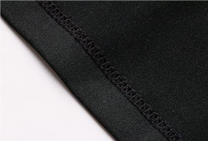 男性用100% ポリエステルインターロック長袖クルーネック速乾性吸湿性スキンタイト無地染めスポーツシャツ - Product Image 5