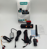 S836 Triple WIFI GPS 4G 4K Dashcam Manajemen Armada 3 Kanal DVR Kendaraan dengan ADAS BSD DMS JT808 Dukungan untuk Manajemen Armada