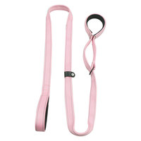Laisse pour chien en nylon personnalisée OEM, laisse de promenade durable pour animaux de compagnie, logo personnalisé, accessoires pour animaux de compagnie, commande en gros