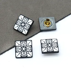 factory price full size zinc alloy metal press snap button