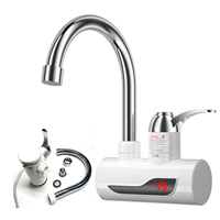 Robinet de cuisine et de salle de bain à affichage LED, chauffe-eau automatique instantané, robinet électrique chauffant
