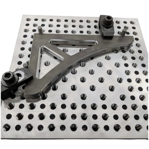 Plaque de fixation d'outillage en aluminium 6061 T6 pour usinage <span class=keywords><strong>CNC</strong></span> de précision, plaque de maintien de pièce personnalisée, plaque de fixation de table d'outillage - Product Image 3