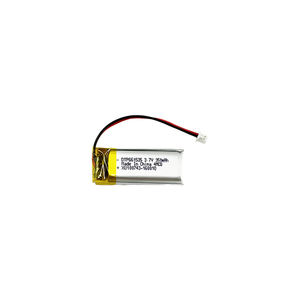 Batería de Iones de Litio de 350 mAh y 3.7 V, 661535, para Dispositivos Electrónicos, Recargable, de Polímero, Alta Capacidad, de Fábrica - Product Image 1
